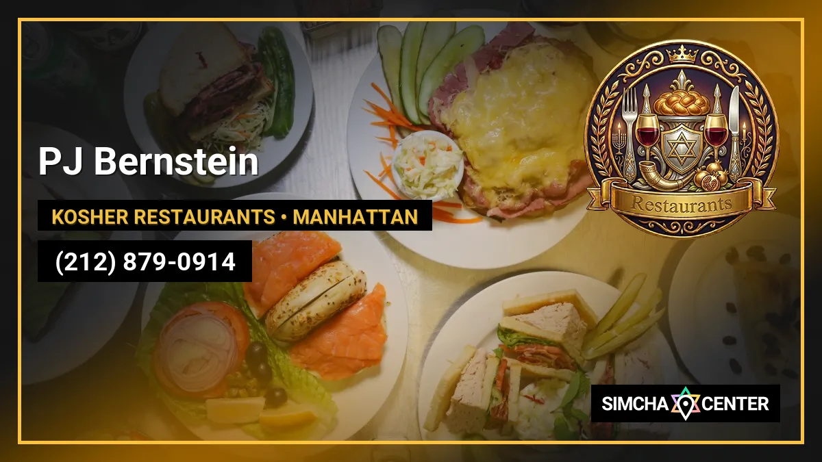 PJ Bernstein — Kosher Restaurants