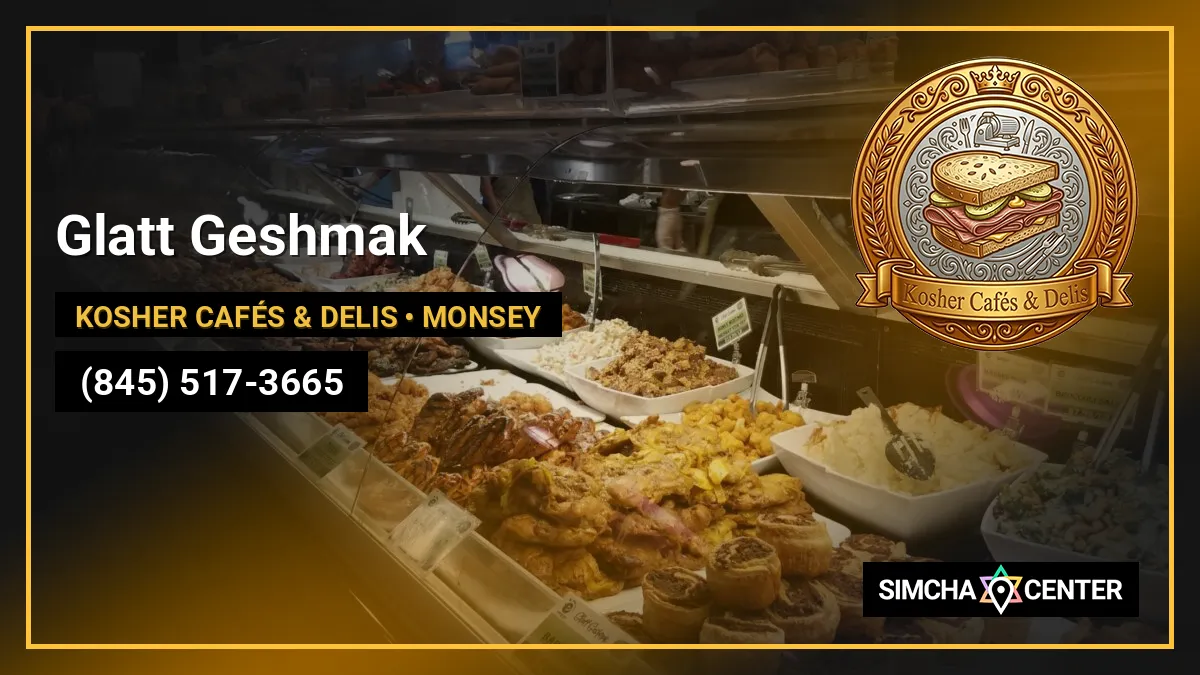 Glatt Geshmak — Kosher Cafés & Delis