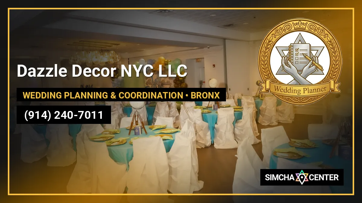 Dazzle Decor NYC LLC — Wedding Planning & Coordination