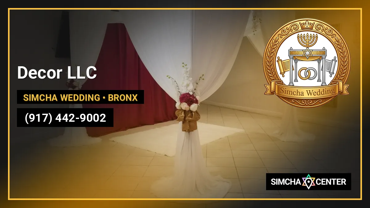 Decor LLC — Simcha Wedding