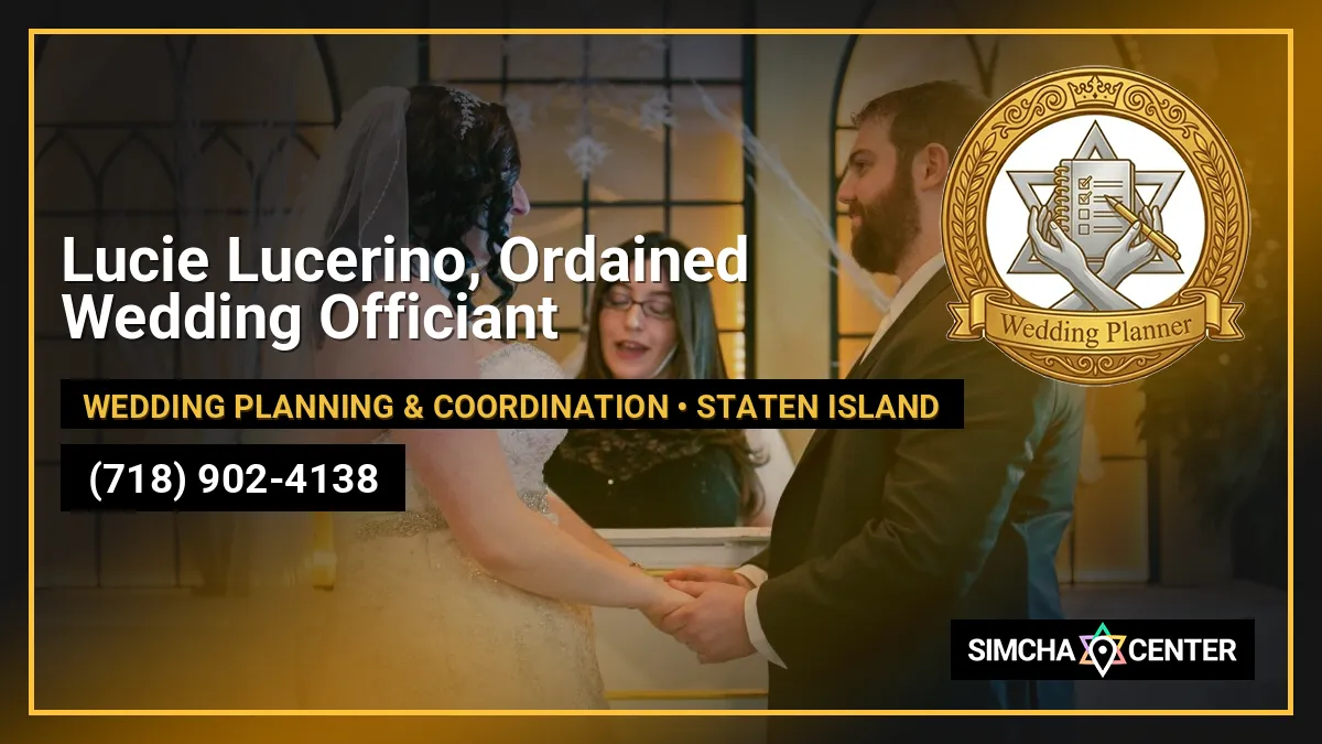 Lucie Lucerino, Ordained Wedding Officiant — Wedding Planning & Coordination