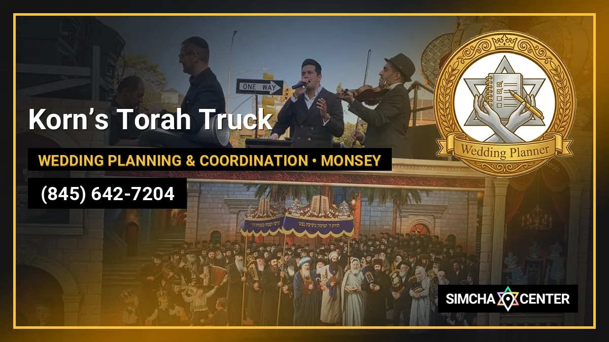 Korn’s Torah Truck — Wedding Planning & Coordination