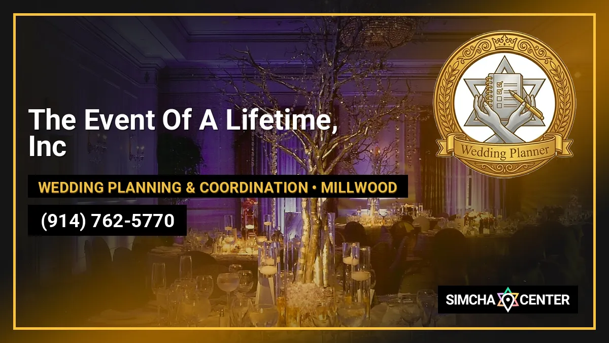The Event Of A Lifetime, Inc — Wedding Planning & Coordination