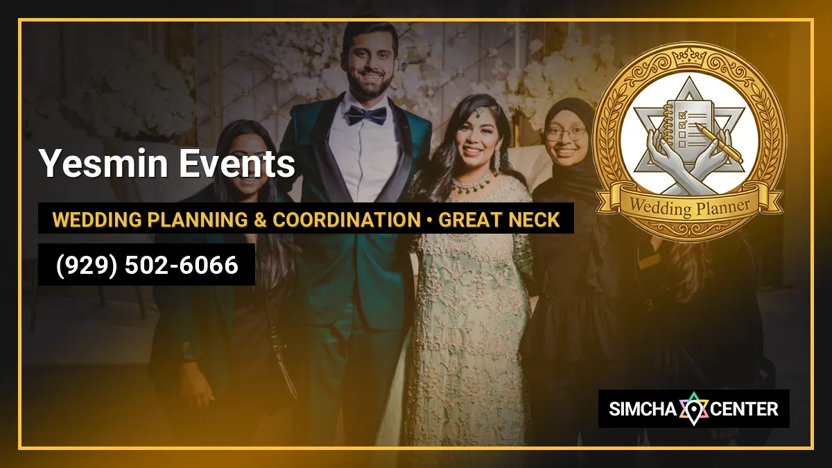 Yesmin Events — Wedding Planning & Coordination