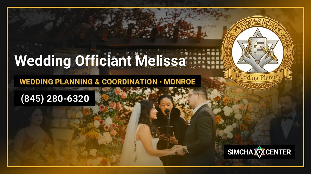 Wedding Officiant Melissa — Wedding Planning & Coordination