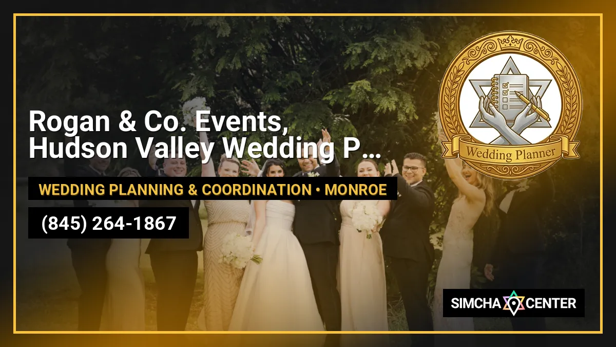 Rogan & Co. Events, Hudson Valley Wedding Planner — Wedding Planning & Coordination
