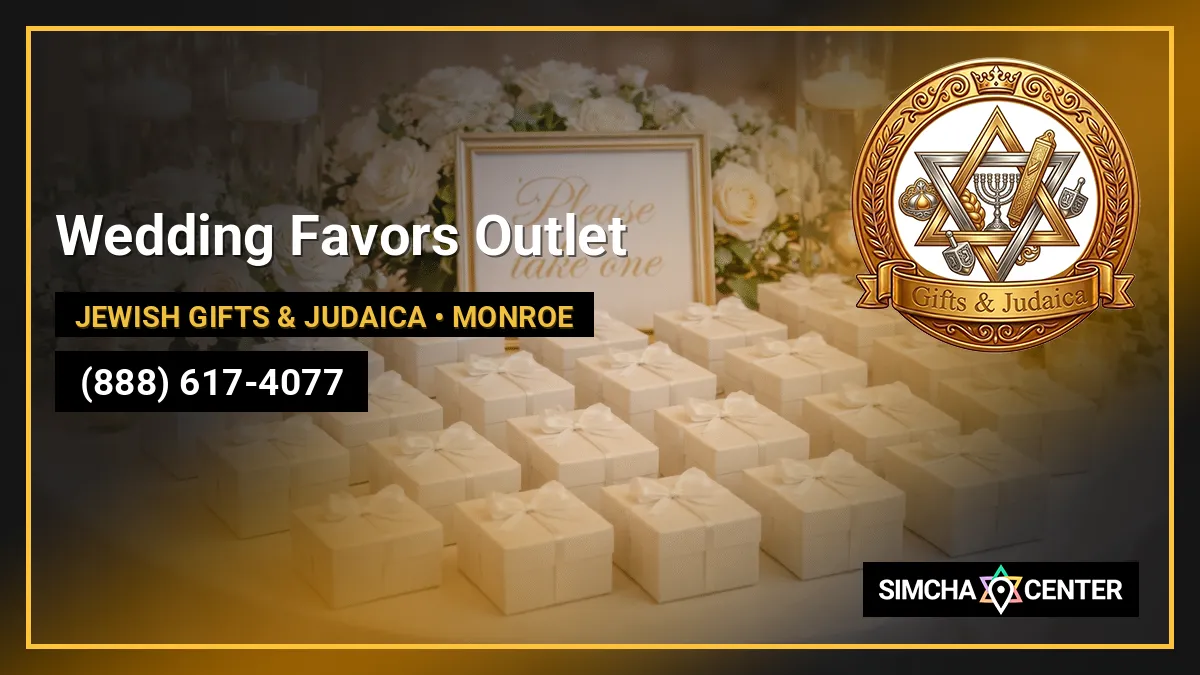Wedding Favors Outlet — Jewish Gifts & Judaica