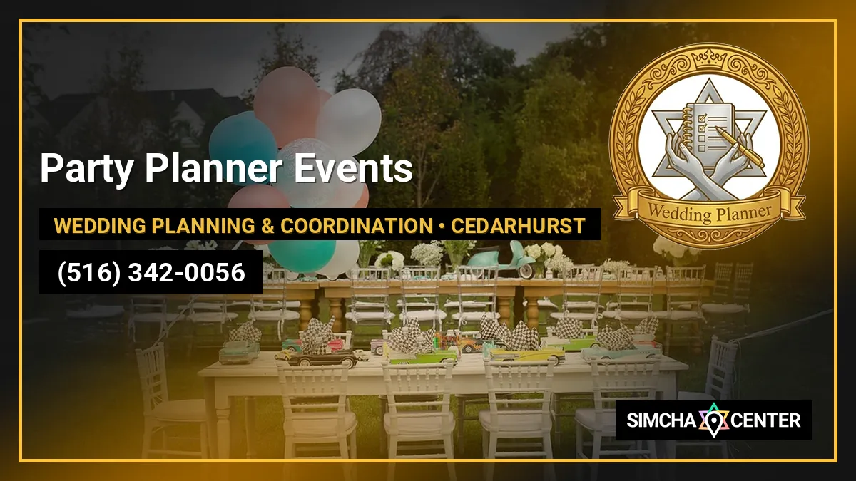Party Planner Events — Wedding Planning & Coordination