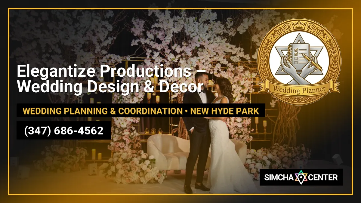 Elegantize Productions – Wedding Design & Decor — Wedding Planning & Coordination