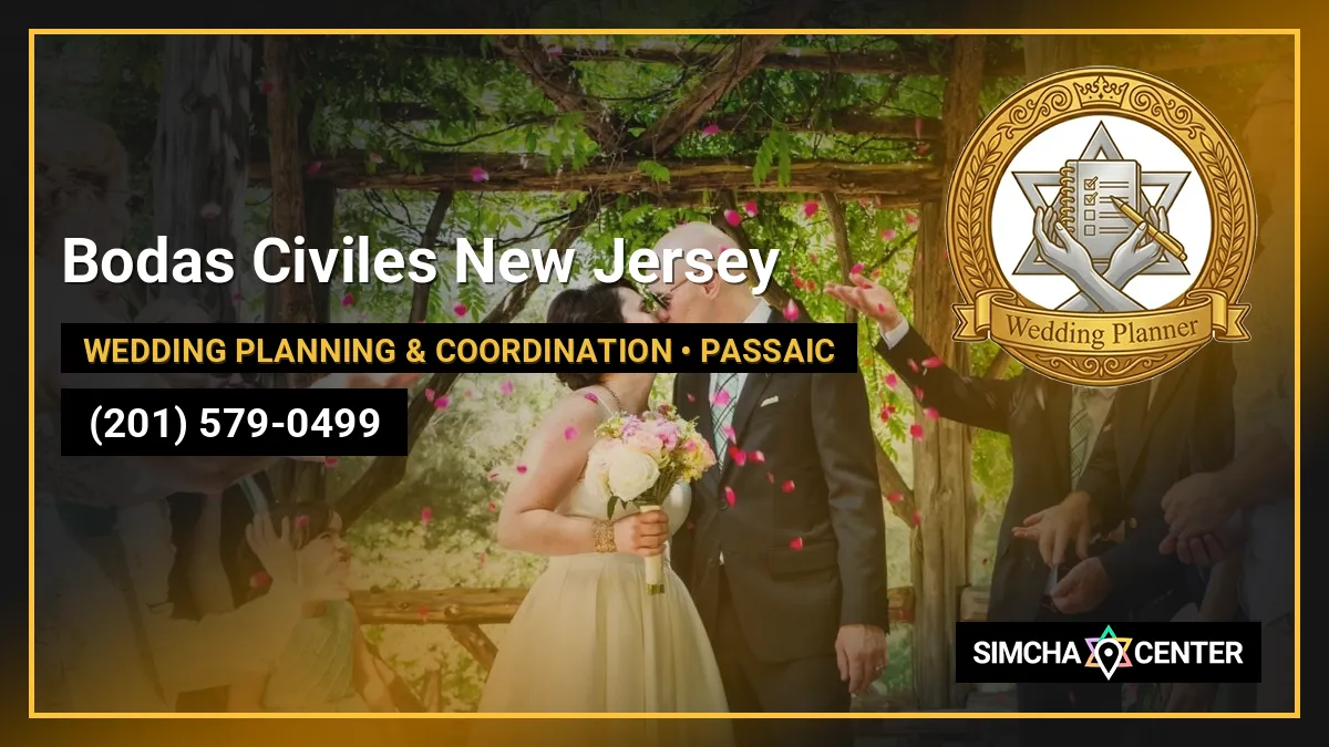 Bodas Civiles New Jersey — Wedding Planning & Coordination