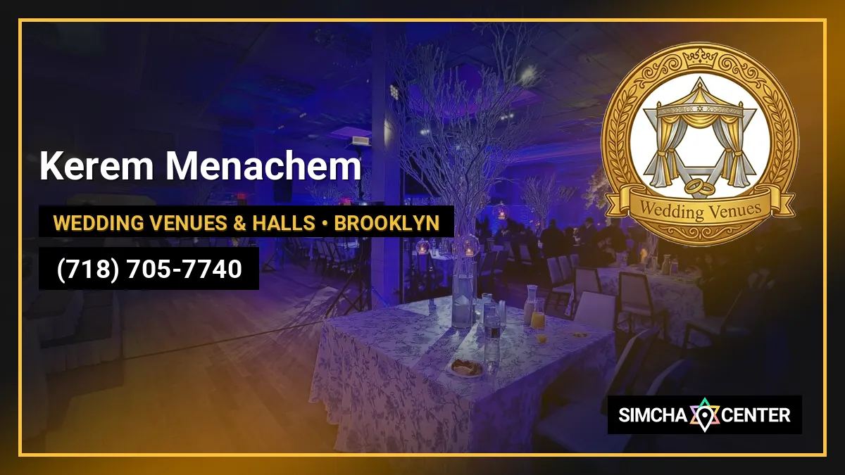 Kerem Menachem — Wedding Venues & Halls