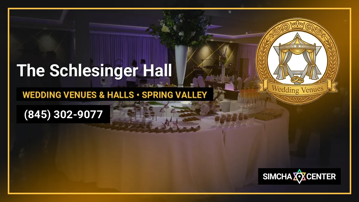 The Schlesinger Hall — Wedding Venues & Halls
