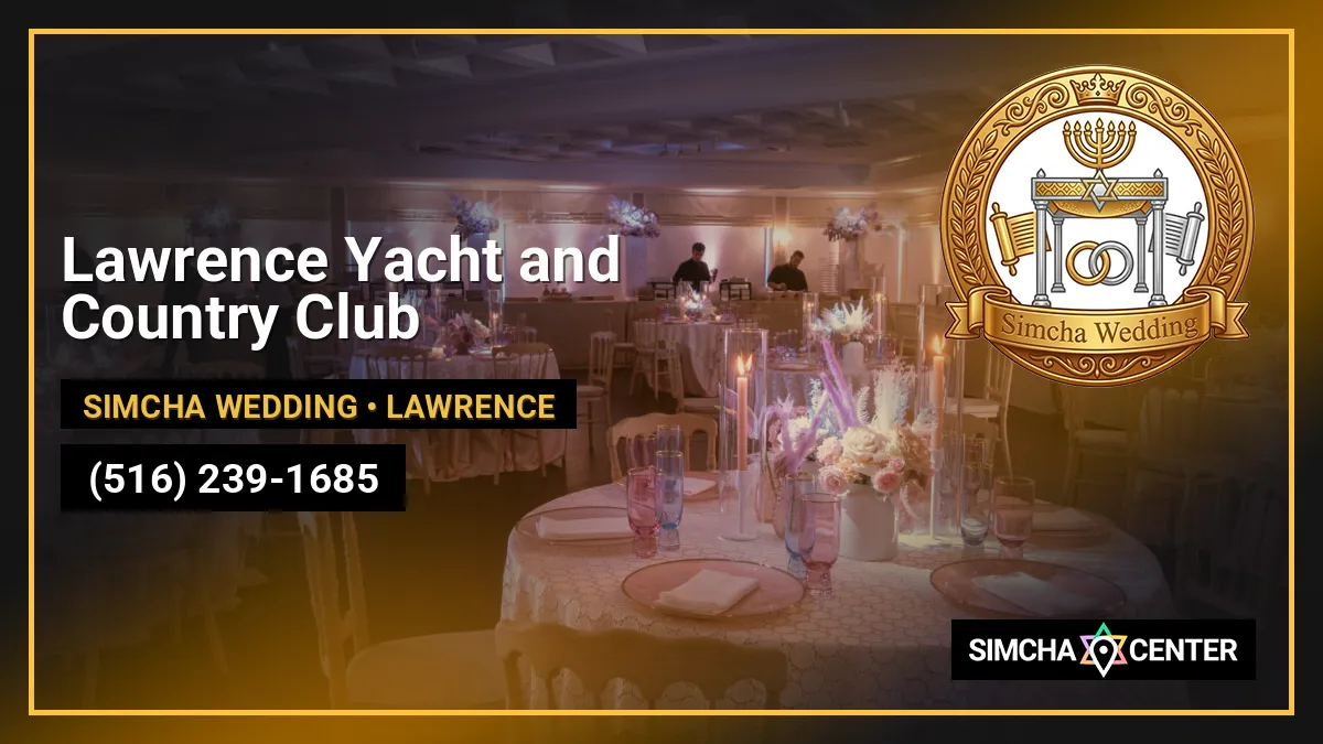 Lawrence Yacht and Country Club — Simcha Wedding