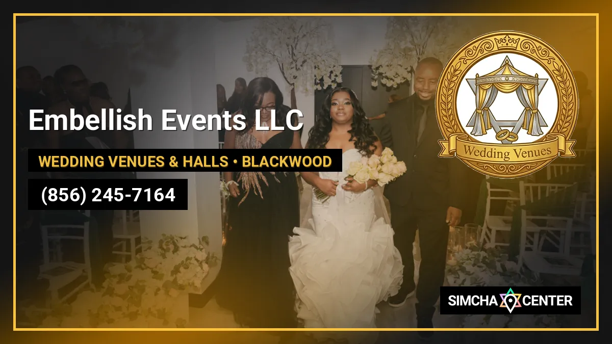 Embellish Events LLC — Wedding Venues & Halls