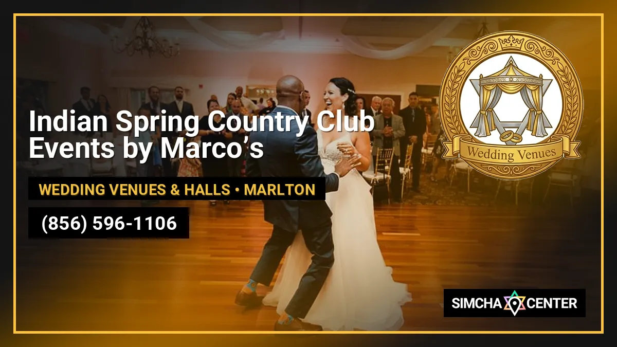 Indian Spring Country Club Events by Marco’s — Wedding Venues & Halls