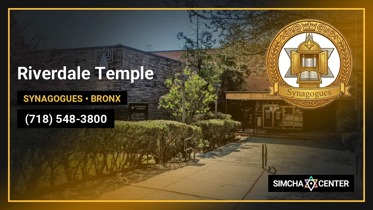 Riverdale Temple — Synagogues