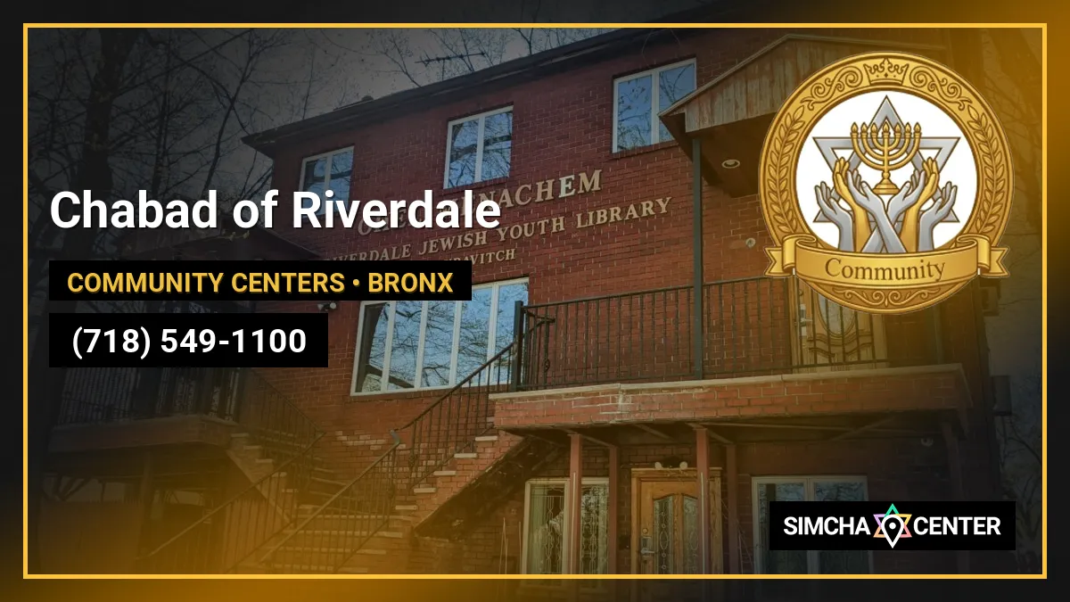 Chabad of Riverdale — Community Centers