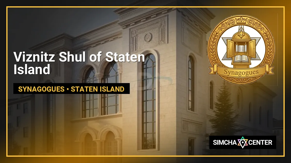 Viznitz Shul of Staten Island — Synagogues