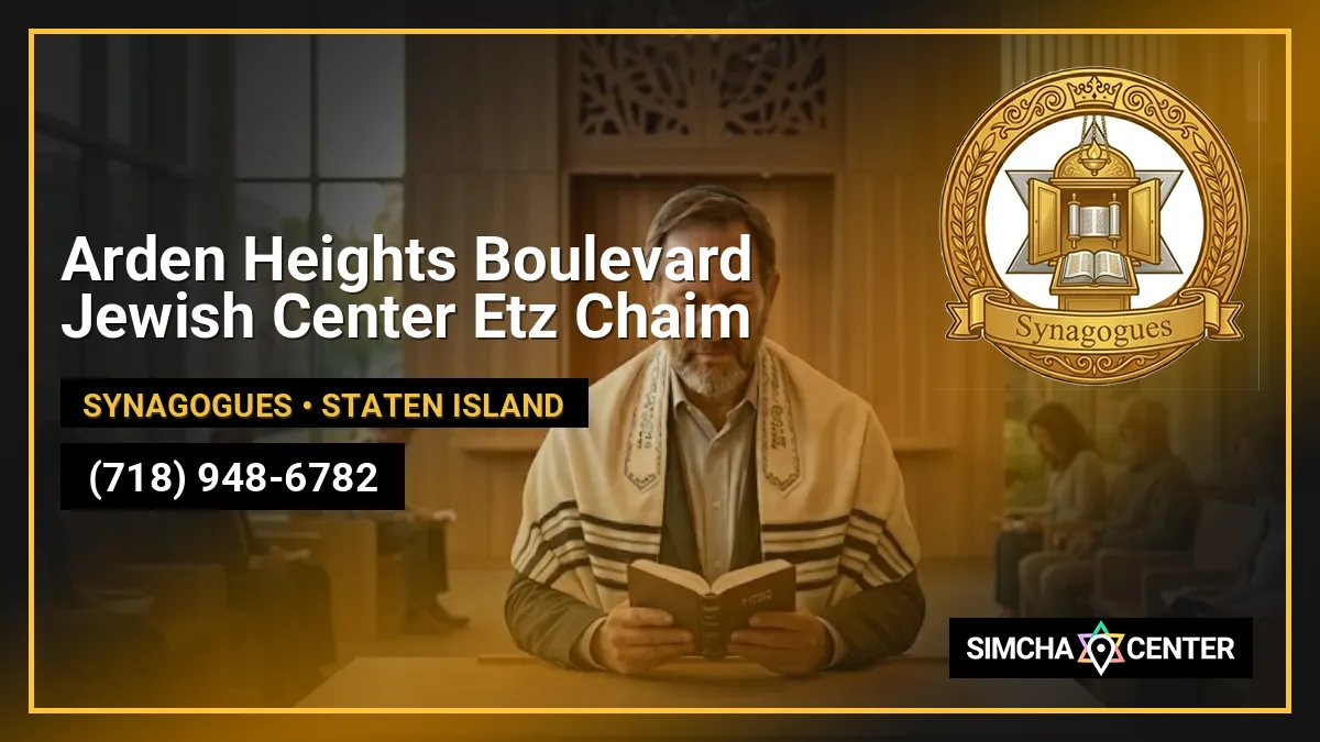 Arden Heights Boulevard Jewish Center Etz Chaim — Synagogues