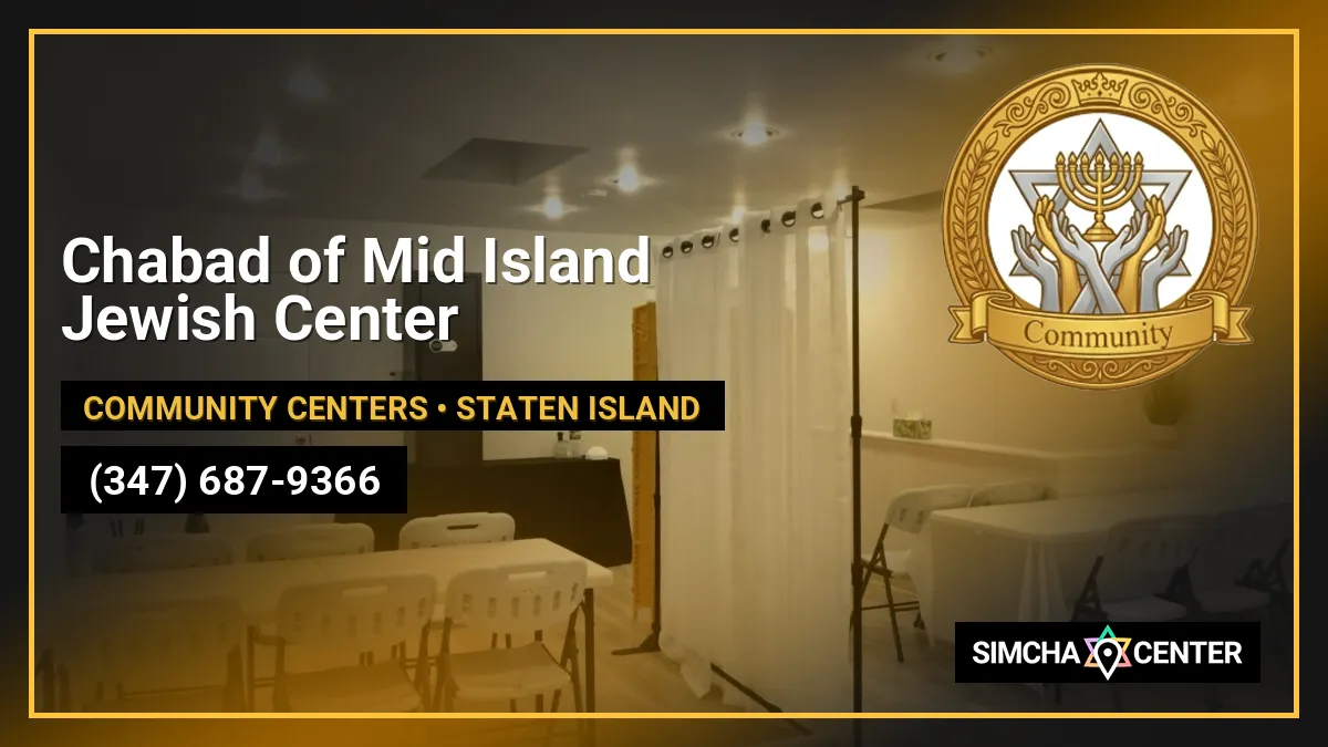 Chabad of Mid Island Jewish Center — Community Centers