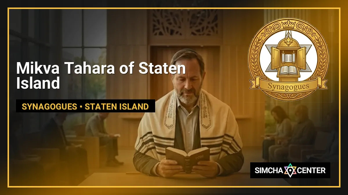 Mikva Tahara of Staten Island — Synagogues
