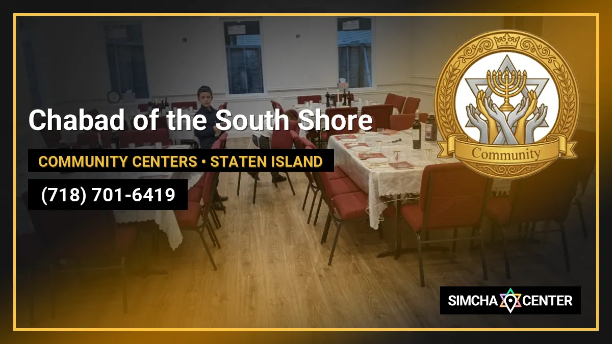 Chabad of the South Shore — Community Centers