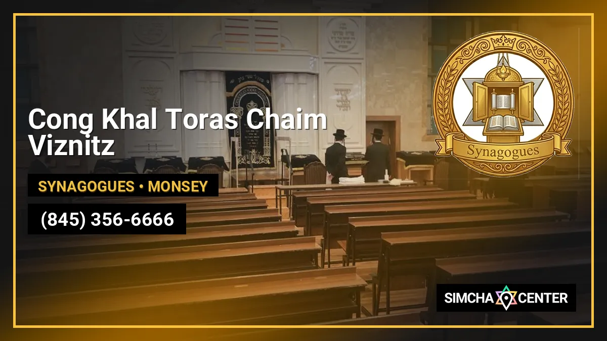 Cong Khal Toras Chaim Viznitz — Synagogues