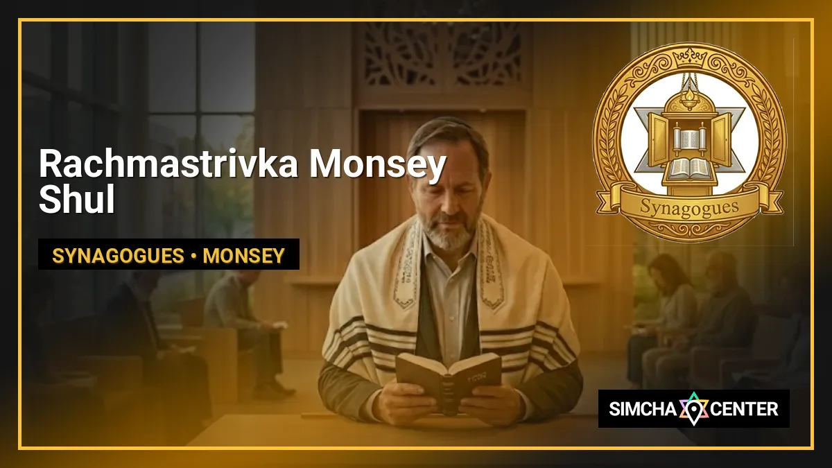 Rachmastrivka Monsey Shul — Synagogues