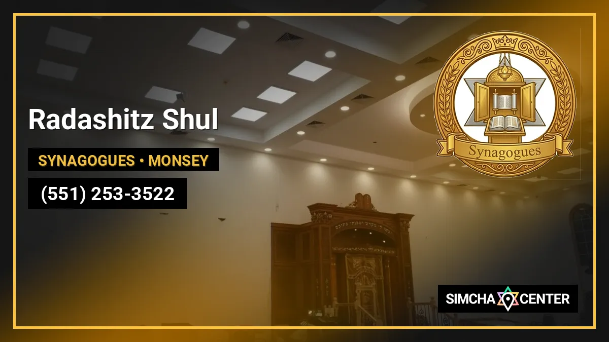 Radashitz Shul — Synagogues