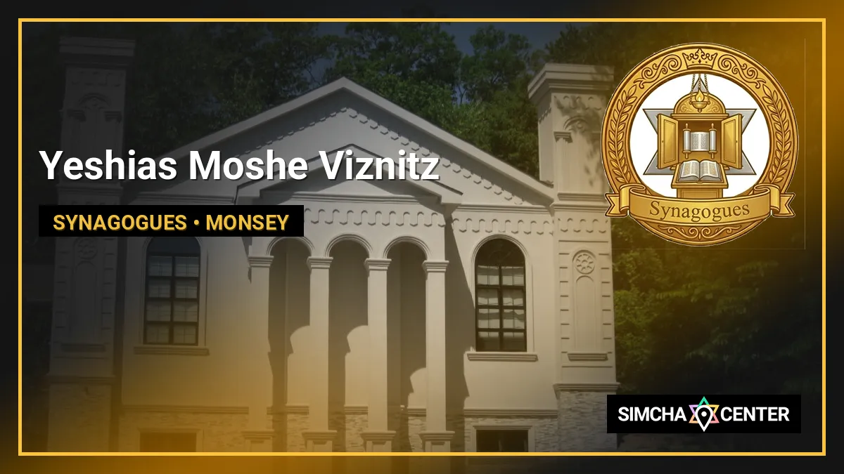 Yeshias Moshe Viznitz — Synagogues