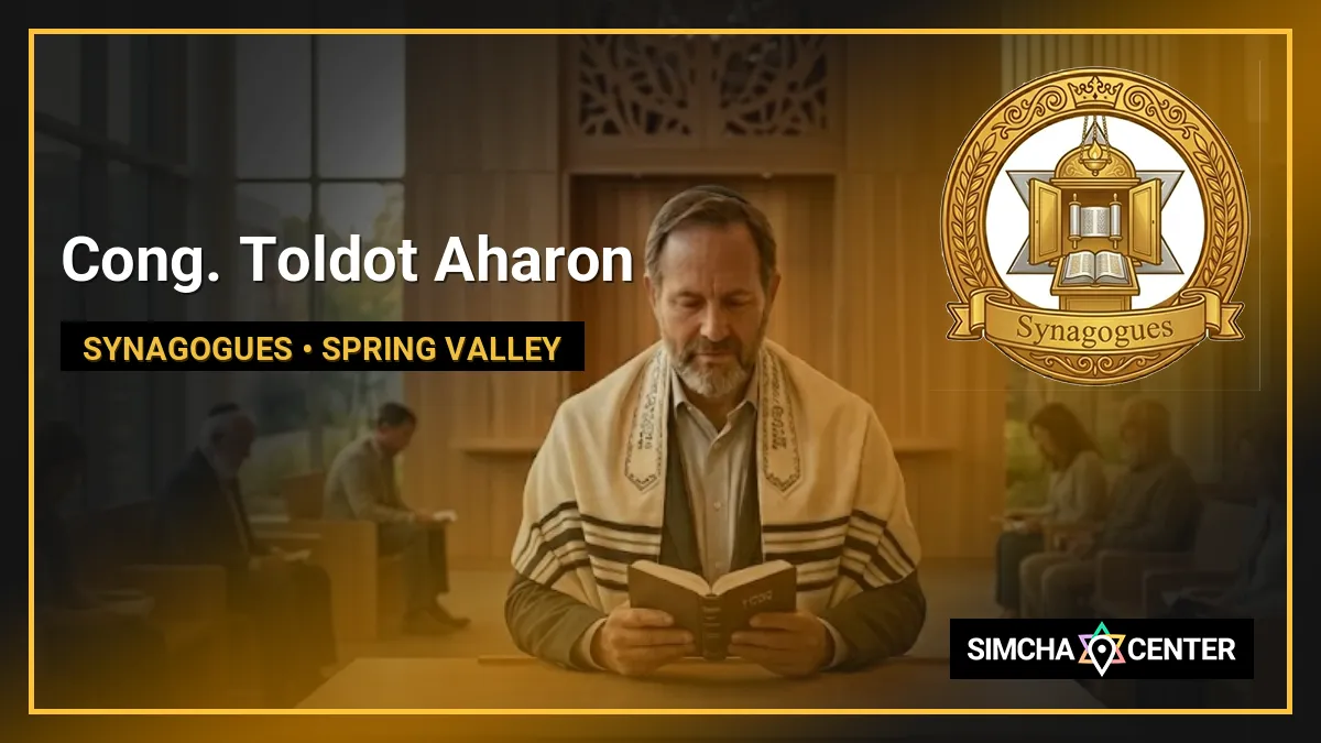 Cong. Toldot Aharon — Synagogues