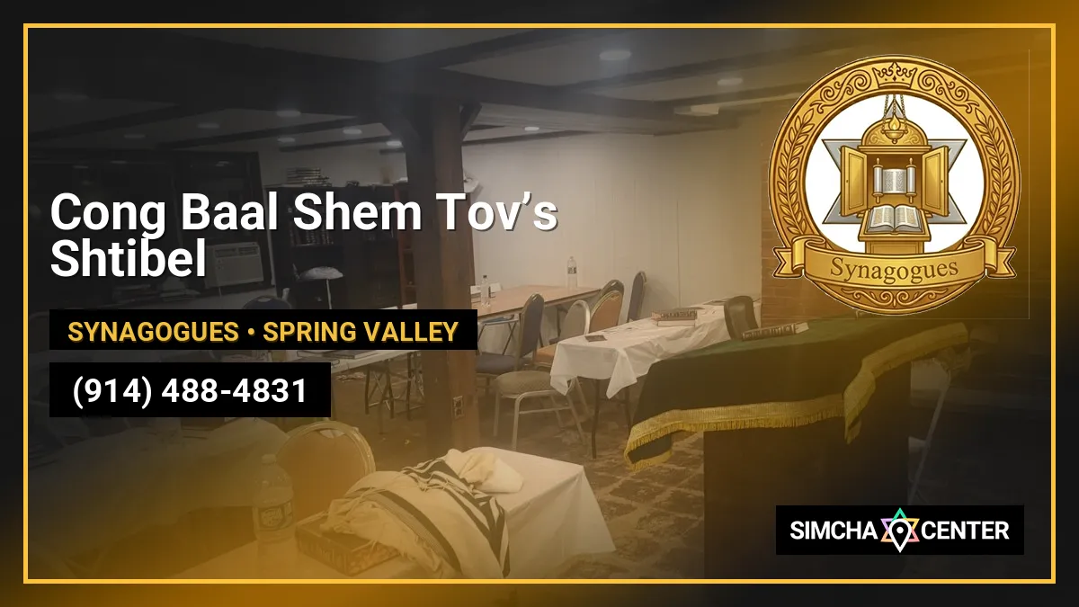 Cong Baal Shem Tov’s Shtibel — Synagogues