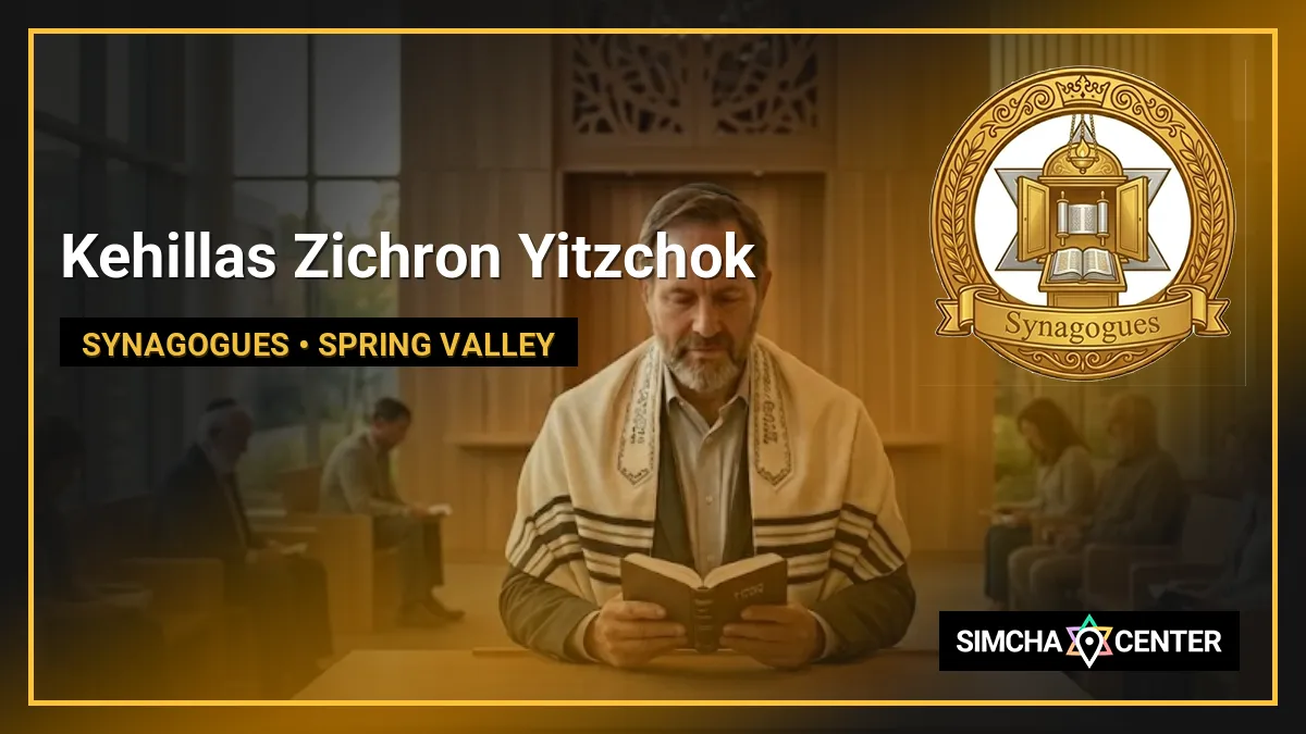 Kehillas Zichron Yitzchok — Synagogues