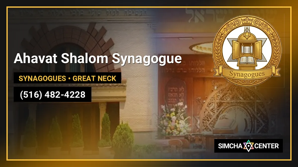 Ahavat Shalom Synagogue — Synagogues