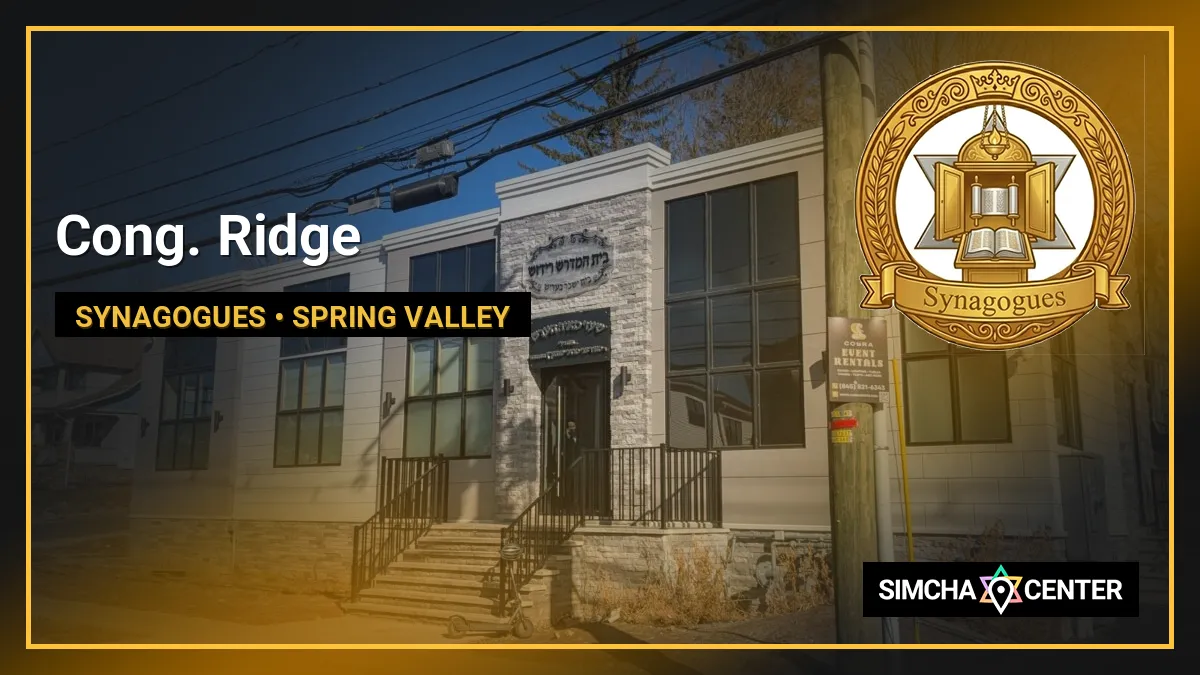 Cong. Ridge — Synagogues
