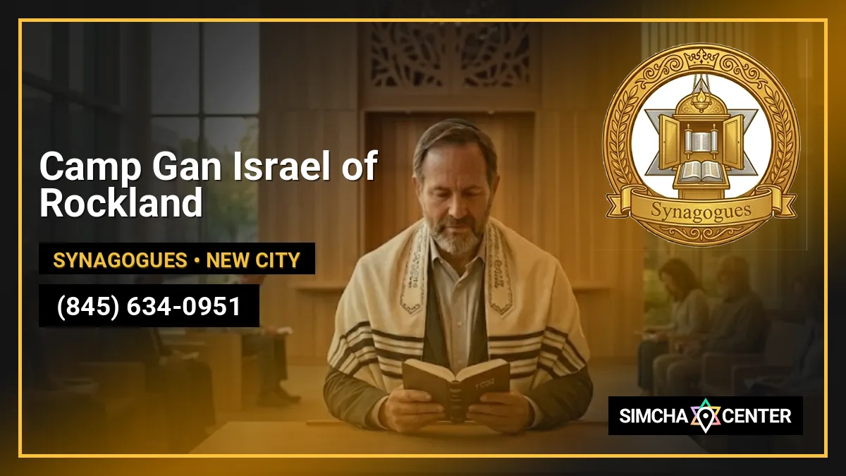 Camp Gan Israel of Rockland — Synagogues