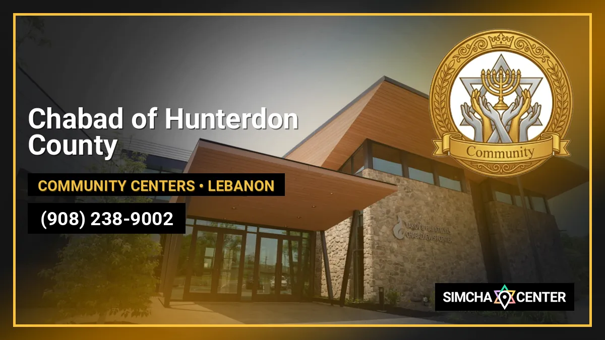 Chabad of Hunterdon County — Community Centers