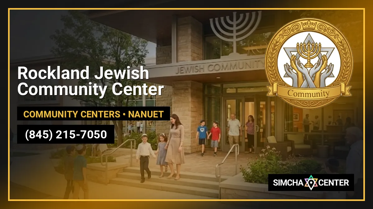 Rockland Jewish Community Center — Community Centers