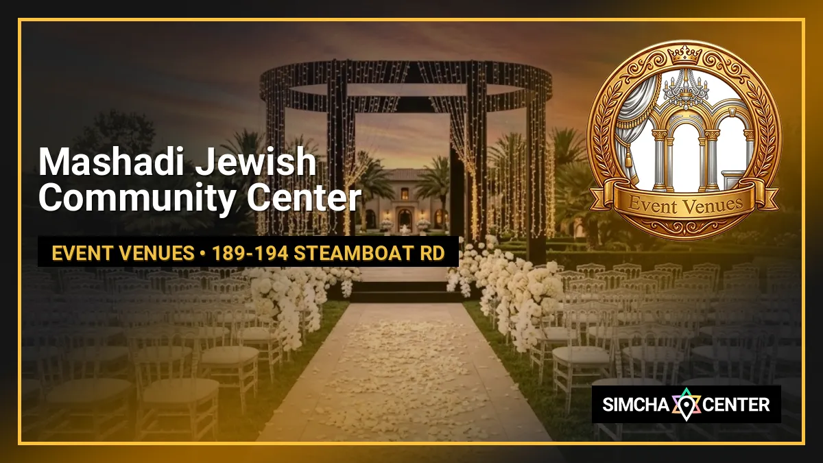 Mashadi Jewish Community Center — Event Venues