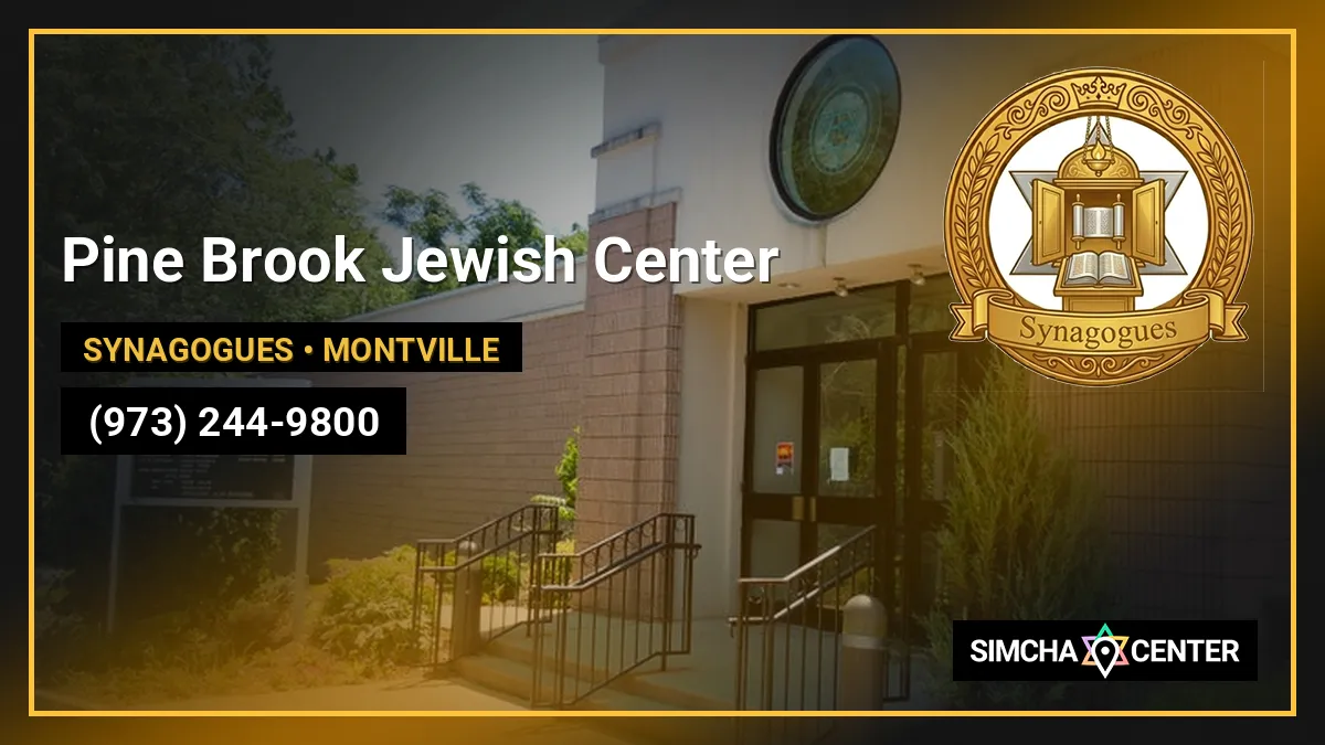 Pine Brook Jewish Center — Synagogues