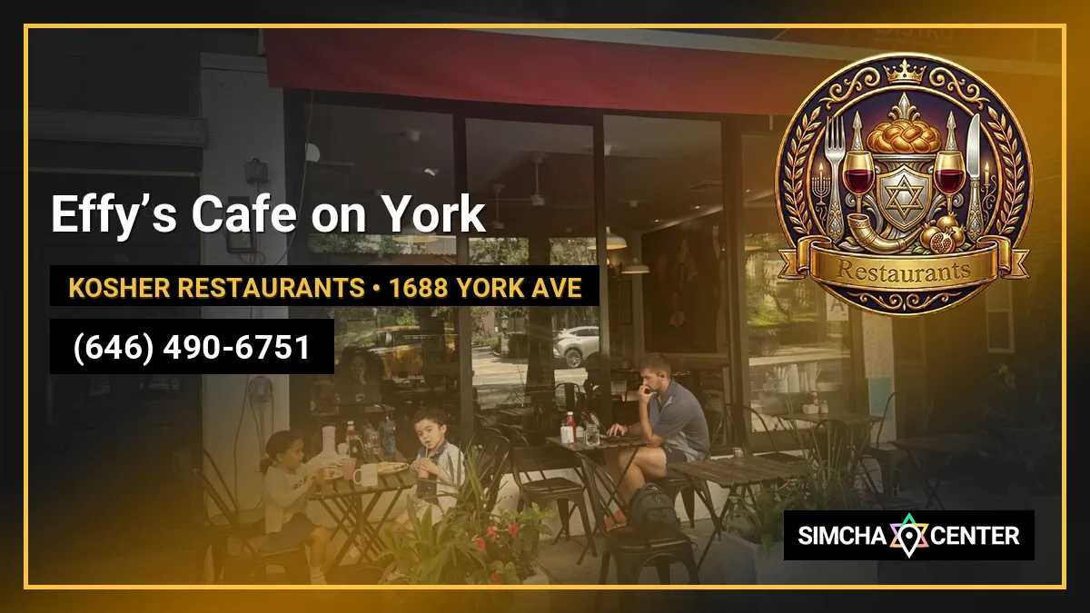 Effy’s Cafe on York — Kosher Restaurants
