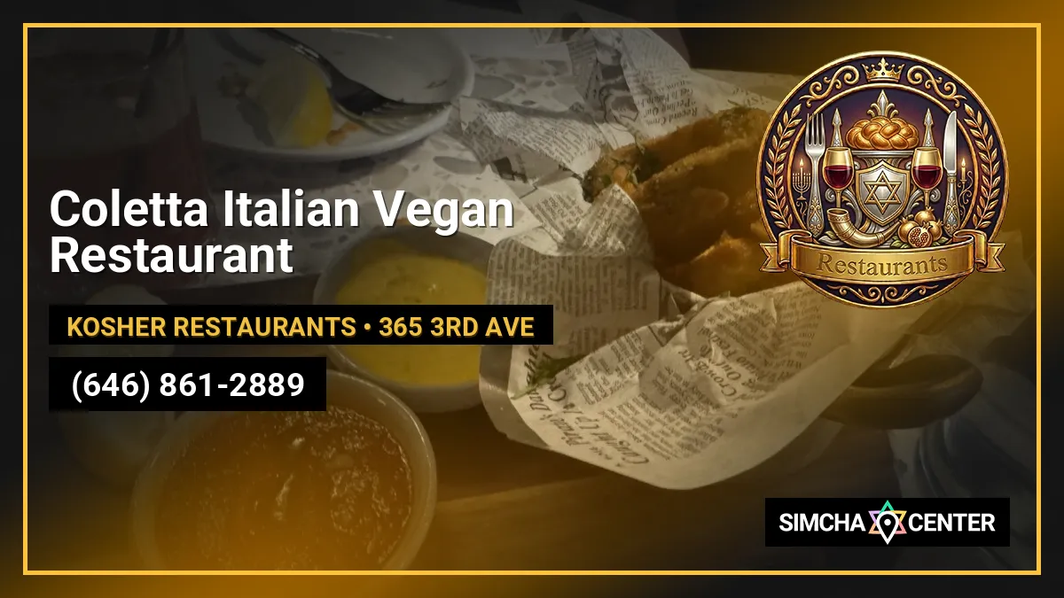 Coletta Italian Vegan Restaurant — Kosher Restaurants