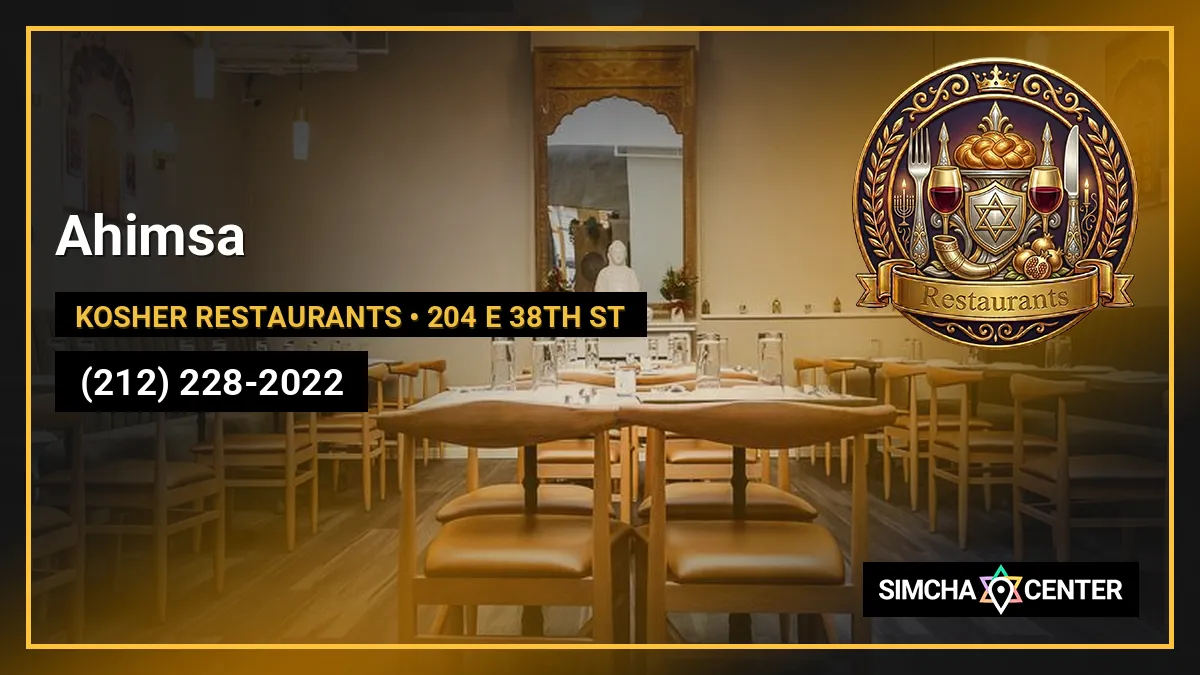 Ahimsa — Kosher Restaurants