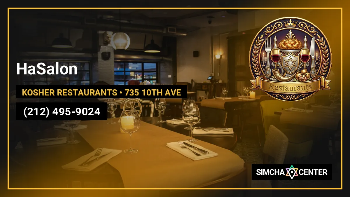 HaSalon — Kosher Restaurants