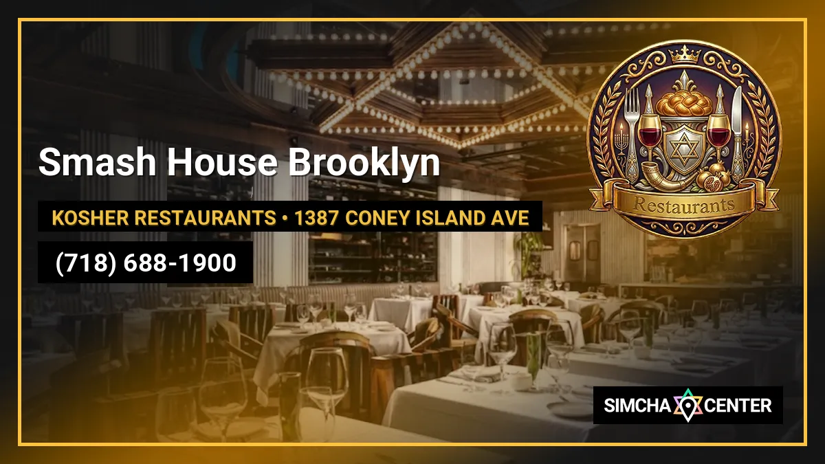 Smash House Brooklyn — Kosher Restaurants