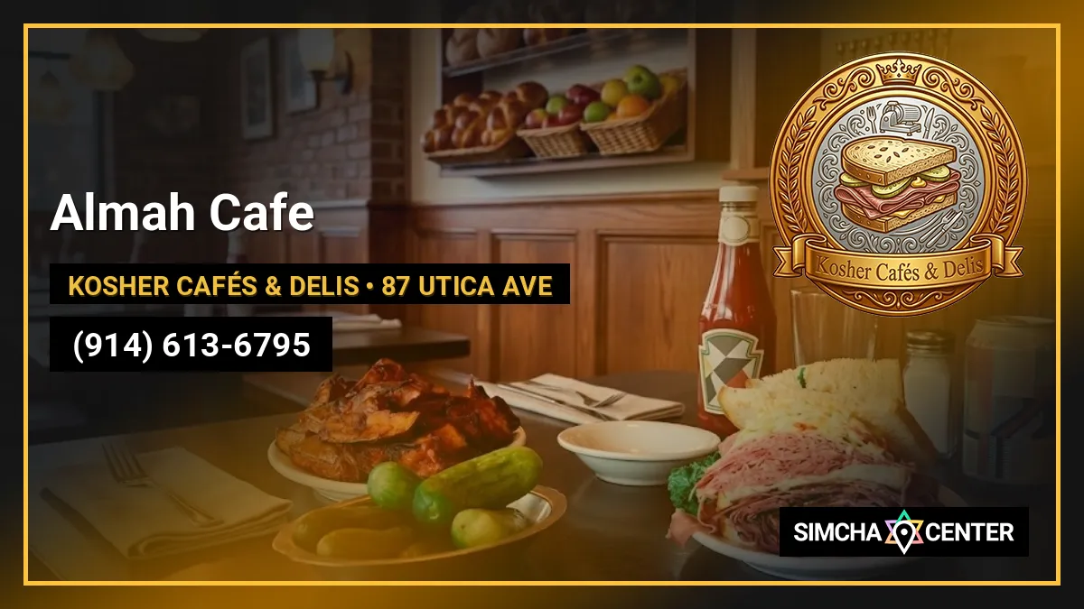 Almah Cafe — Kosher Cafés & Delis