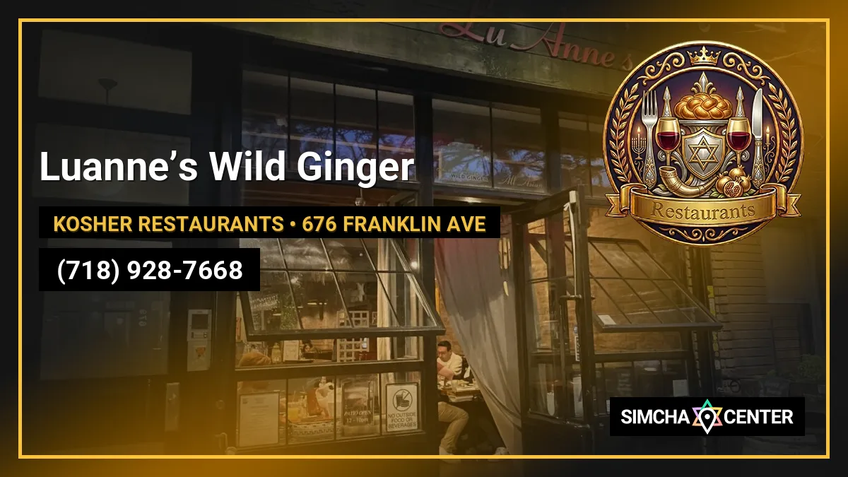 Luanne’s Wild Ginger — Kosher Restaurants