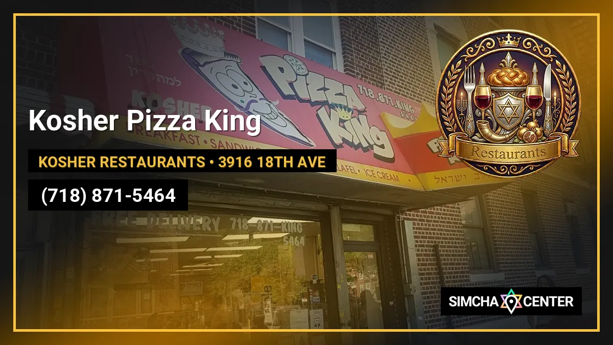 Kosher Pizza King — Kosher Restaurants