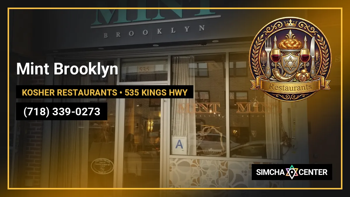 Mint Brooklyn — Kosher Restaurants