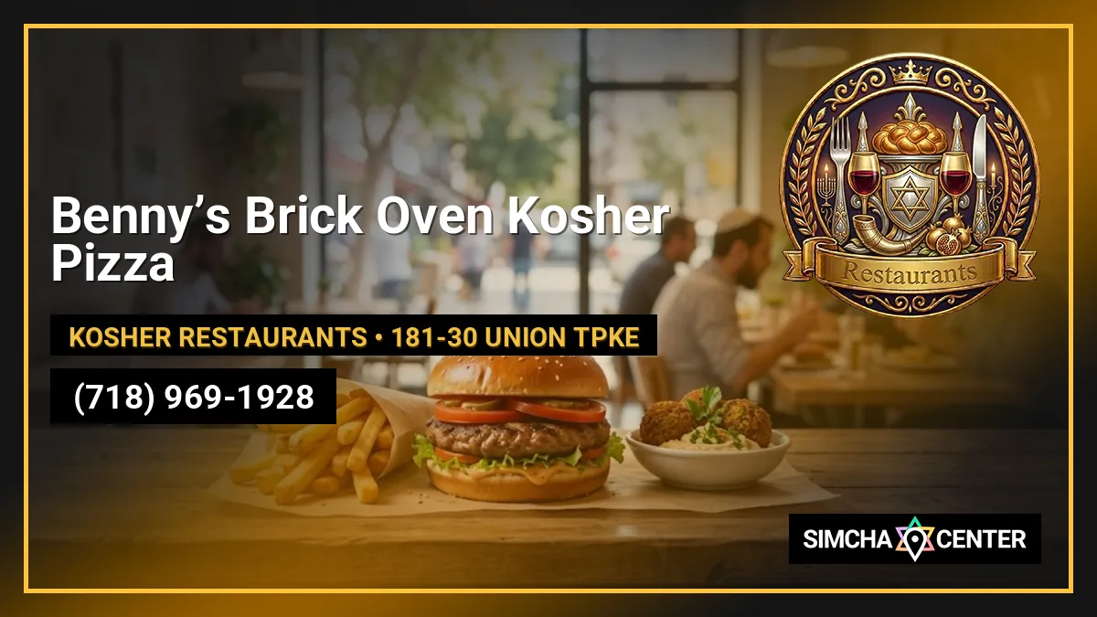 Benny’s Brick Oven Kosher Pizza — Kosher Restaurants